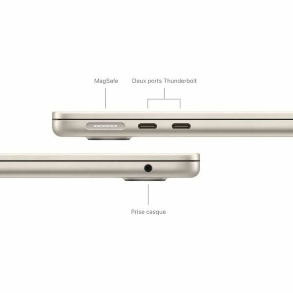 Laptop Apple M3 16 GB RAM 512 GB SSD AZERTY - obrazek 4