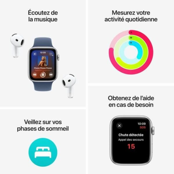Smartwatch Apple Watch SE GPS Granatowy 44 mm - obrazek 3