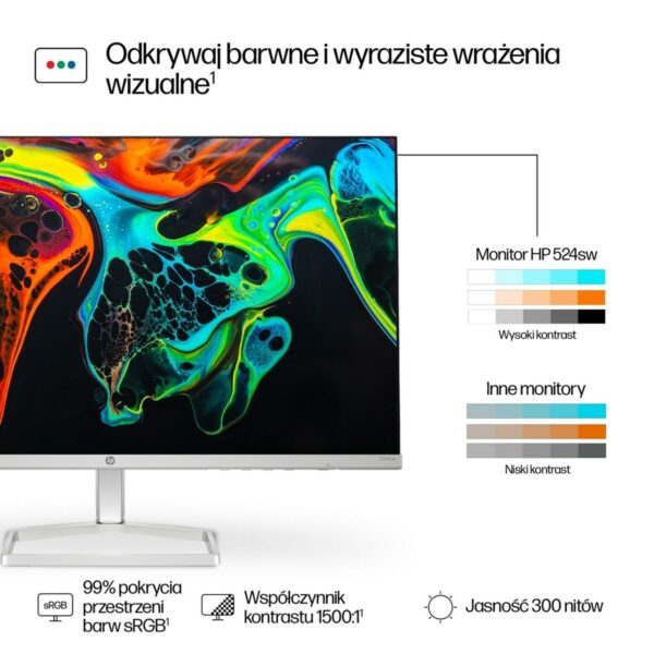 Monitor HP 94C21E9#ABB Full HD 23,8" 100 Hz 50 - 60 Hz - obrazek 7