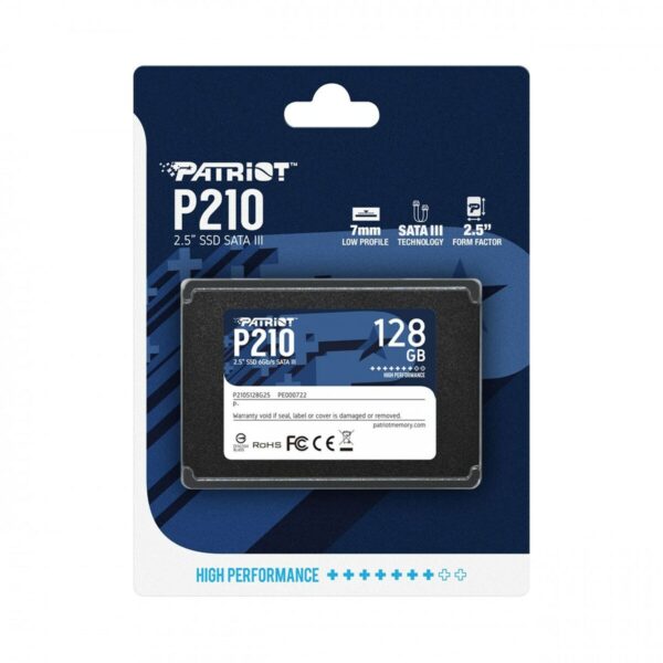 Dysk Twardy Patriot Memory P210 128 GB SSD - obrazek 4