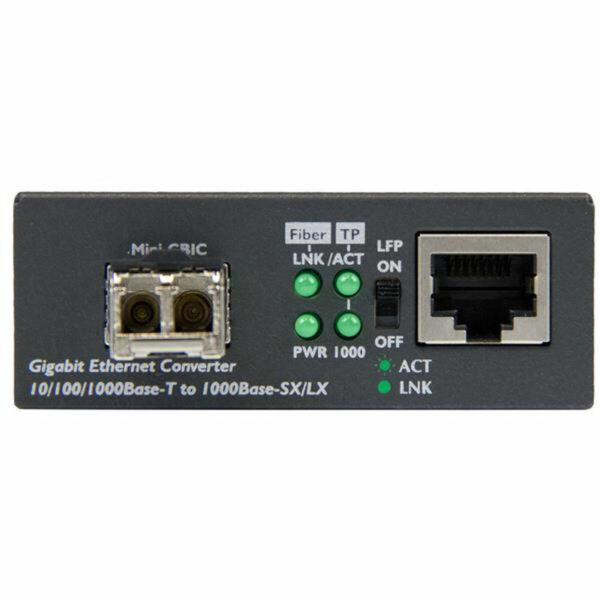 Nadajnik/odbiornik Startech 3986649000 1 Gbit/s Czarny - obrazek 4