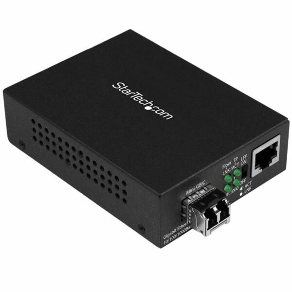 Nadajnik/odbiornik Startech 3986649000 1 Gbit/s Czarny - obrazek 2