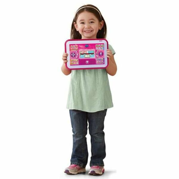 Zabawkowy komputer Vtech Little App ES 18 x 26 x 4 cm Różowy - obrazek 2