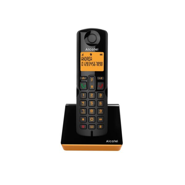 Telefon Bezprzewodowy Alcatel S280 Żółty - obrazek 3