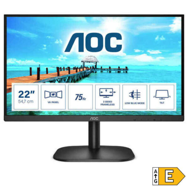 Monitor AOC 22B2H/EU Full HD 21,5" 75 Hz WLED - obrazek 2