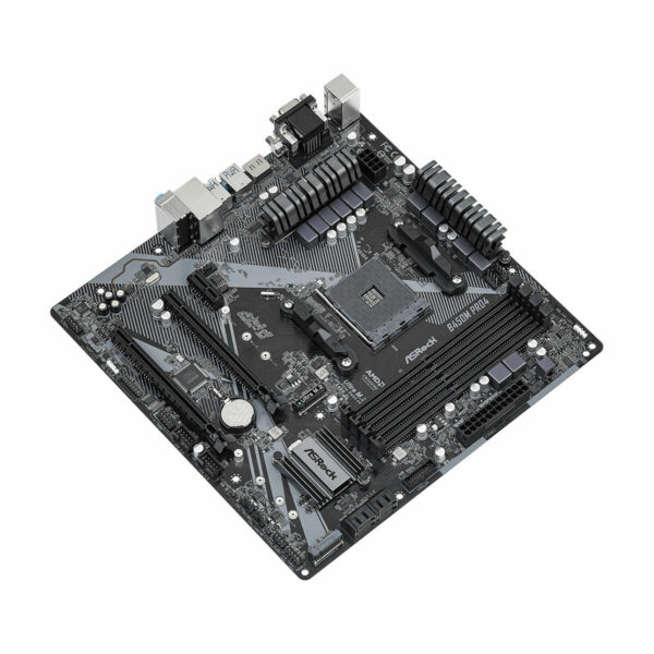 Płyta główna ASRock B450M Pro4 R2.0 Socket AM4 AMD B450 AMD AM4 - obrazek 2