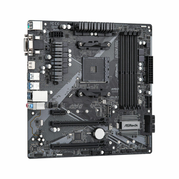 Płyta główna ASRock B450M Pro4 R2.0 Socket AM4 AMD B450 AMD AM4 - obrazek 3