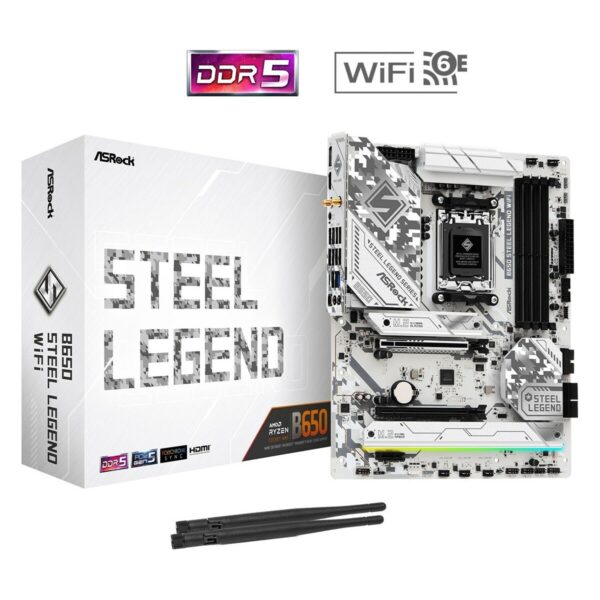 Płyta główna ASRock B650 STEEL LEGEND WIFI Intel Wi-Fi 6 AMD B650 AMD AM5 - obrazek 6