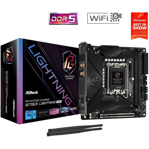 Płyta główna ASRock B760I LIGHTNING WIFI LGA 1700 Intel B760 - obrazek 7