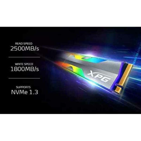 Dysk Twardy Adata SPECTRIX S20G 500 GB SSD LED RGB - obrazek 5