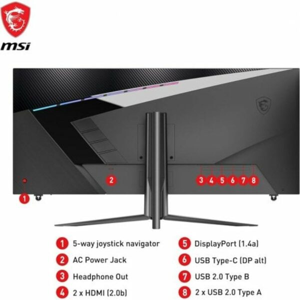 Monitor MSI MAG401QR 40" UltraWide Quad HD - obrazek 6