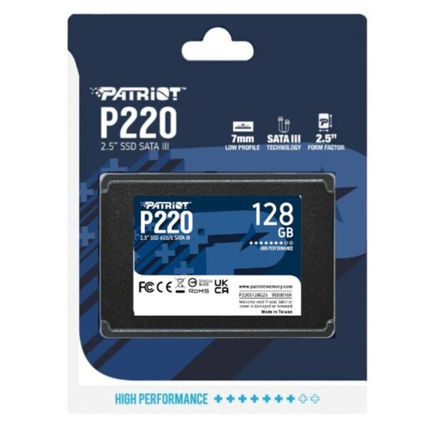 Dysk Twardy Patriot Memory P220 128 GB SSD - obrazek 2