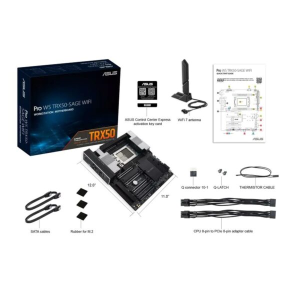 Płyta główna Asus 90MB1FZ0-M0EAY0 AMD STR5 AMD TRX50 - obrazek 3