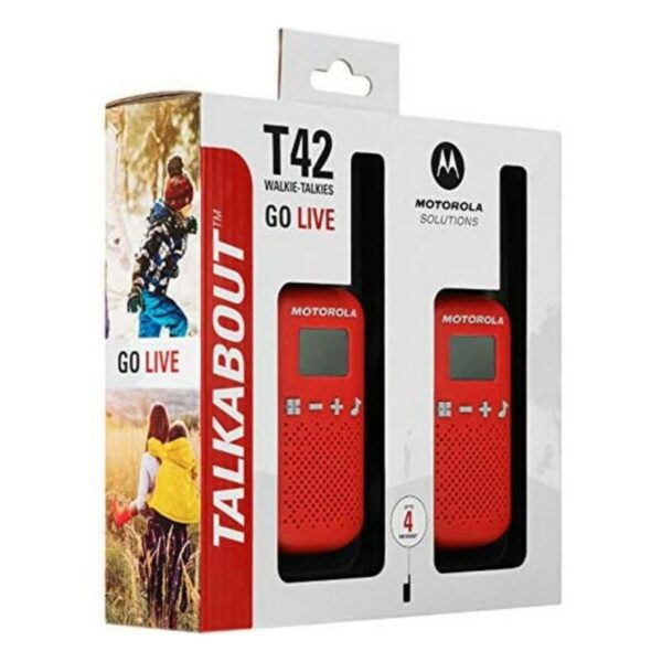 Walkie-Talkie Motorola T42 RED 1,3" LCD 4 km - obrazek 5