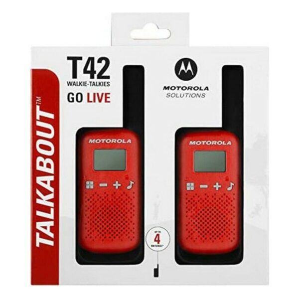 Walkie-Talkie Motorola T42 RED 1,3" LCD 4 km - obrazek 6