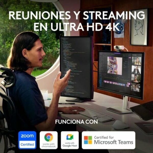 Kamera Internetowa Logitech 4K Ultra HD - obrazek 2