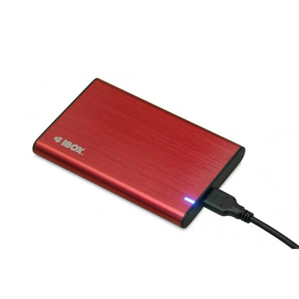 Obudowa zewnętrzna Ibox HD-05 Czerwony 2,5" - obrazek 5