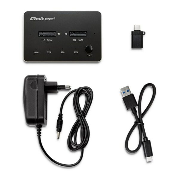 Podstawa do ładowania Qoltec 50310 - obrazek 7