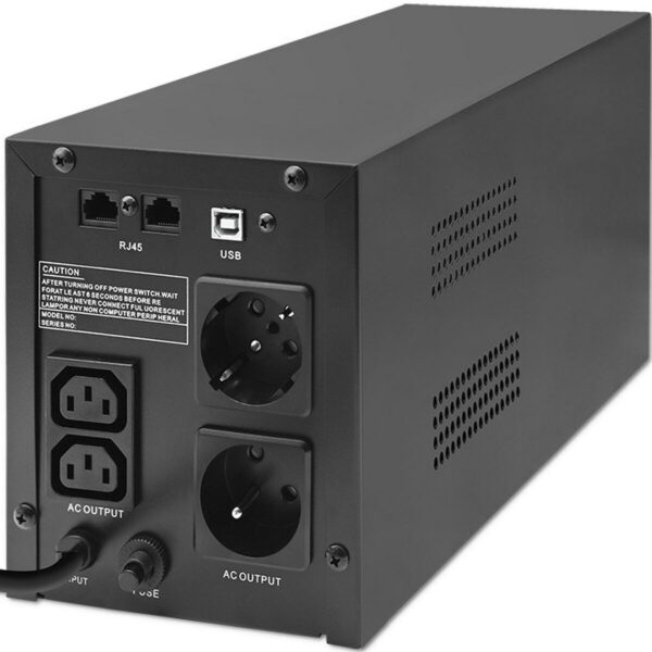 Zasilacz awaryjny UPS Interaktywny Qoltec 53770 900 W - obrazek 4