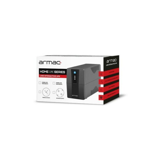 Zasilacz awaryjny UPS Interaktywny Armac HL/650E/LED/V2 390 W - obrazek 4