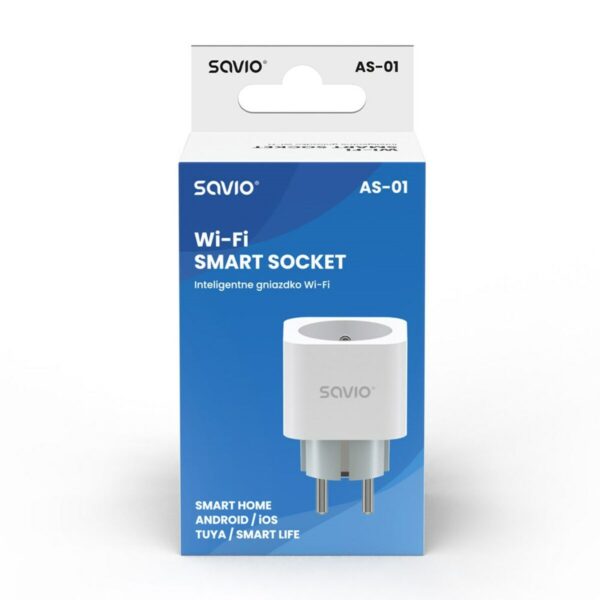 Inteligentny kontakt Savio AS-01 Wi-Fi - obrazek 6