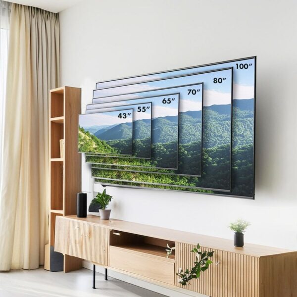 Uchwyt na TV MacLean MC-422 43" 100" 120 kg - obrazek 2