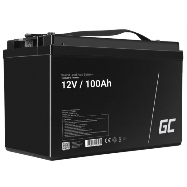 Bateria do Zasilacz awaryjny UPS Green Cell AGM30 100 Ah 12 V