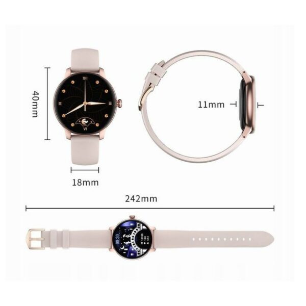 Smartwatch Oromed LADY GOLD NEXT Złoty Tak 1,09" - obrazek 4