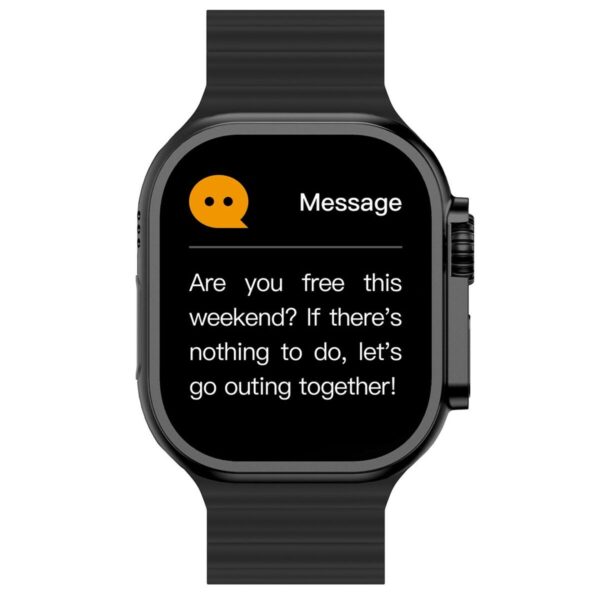 Smartwatch Media Tech MT872 Czarny Srebrzysty - obrazek 4