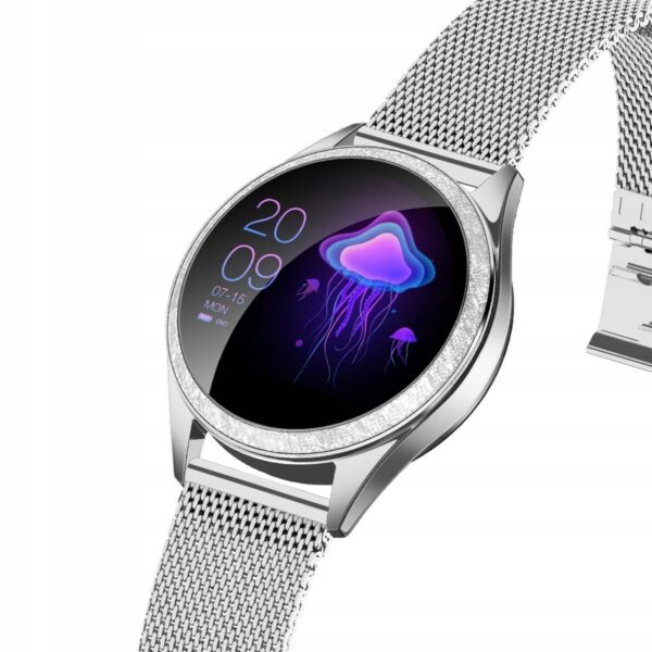 Smartwatch Oromed Smart Crystal Srebrzysty 1,04" - obrazek 2