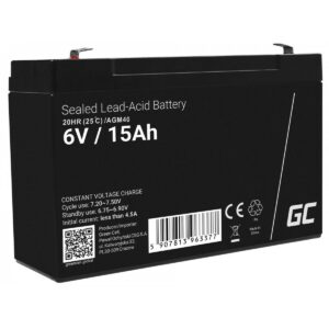 Bateria do Zasilacz awaryjny UPS Green Cell AGM40 14000 mAh 6 V