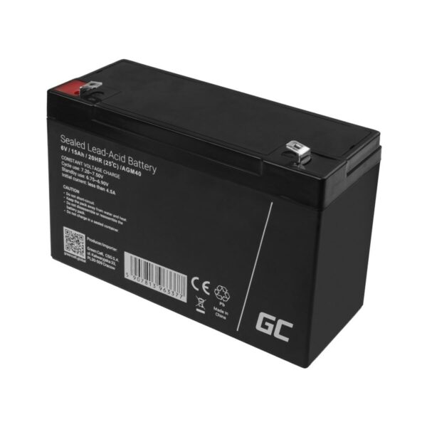 Bateria do Zasilacz awaryjny UPS Green Cell AGM40 14000 mAh 6 V - obrazek 4