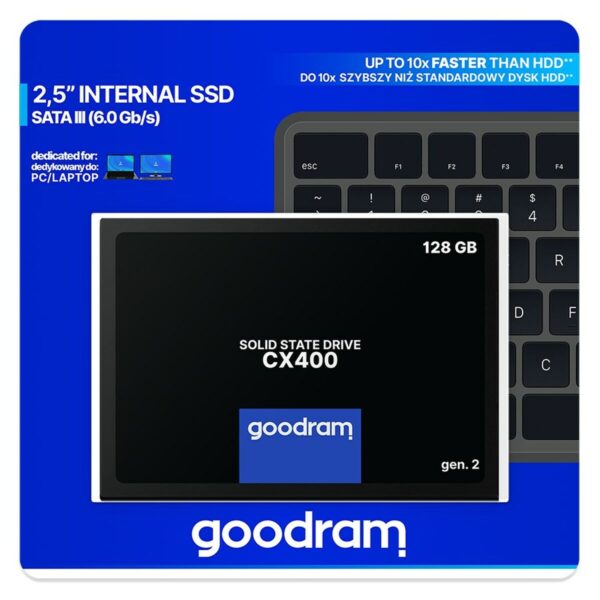 Dysk Twardy GoodRam CX400 gen.2 2,5" 128 GB SSD - obrazek 3