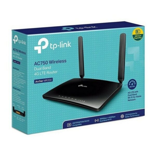 Router 4G LTE-Wifi Dual Przenośny TP-Link Archer MR200 433 Mbps - obrazek 4