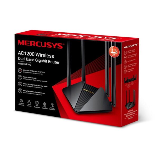 Router Mercusys MR30G - obrazek 4