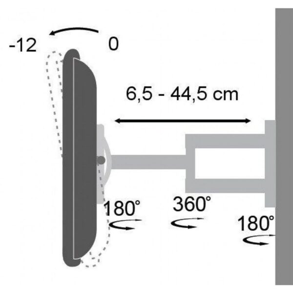 Uchwyt na TV Techly ICA-LCD 2903 19" 37" 25 kg - obrazek 5