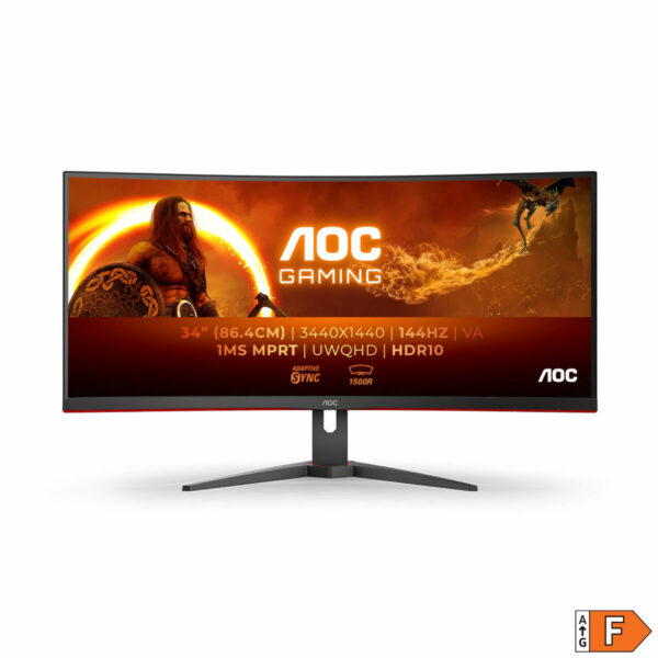 Monitor AOC CU34G2XE/BK 34" 144 Hz - obrazek 2