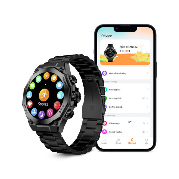 Smartwatch KSIX Czarny - obrazek 2