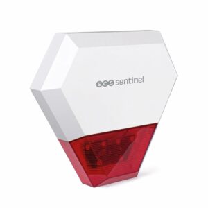Alarm hooter SCS SENTINEL Zewnętrzny 3.7 V 100 dB