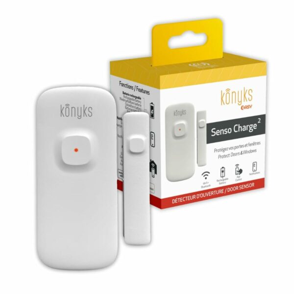 Czujnik otwierania do Drzwi i Okien Konyks Senso Charge 2 Wi-Fi 2,4 GHz - obrazek 3