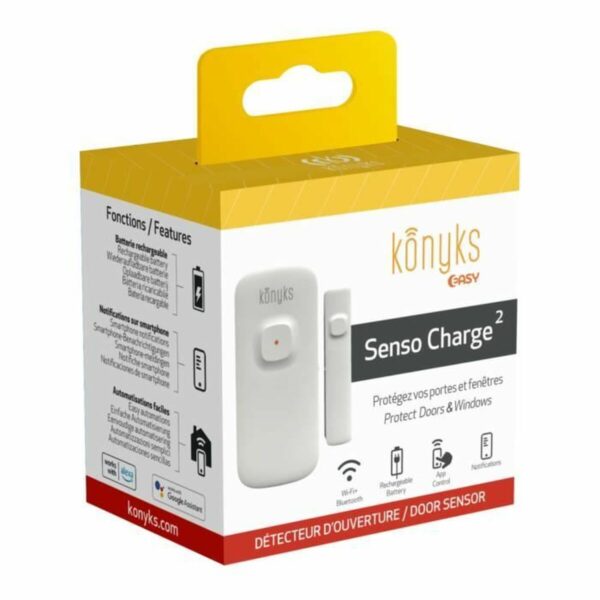 Czujnik otwierania do Drzwi i Okien Konyks Senso Charge 2 Wi-Fi 2,4 GHz - obrazek 4