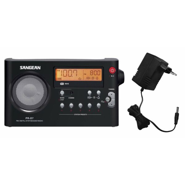 Radio Sangean PR-D7 Czarny - obrazek 2