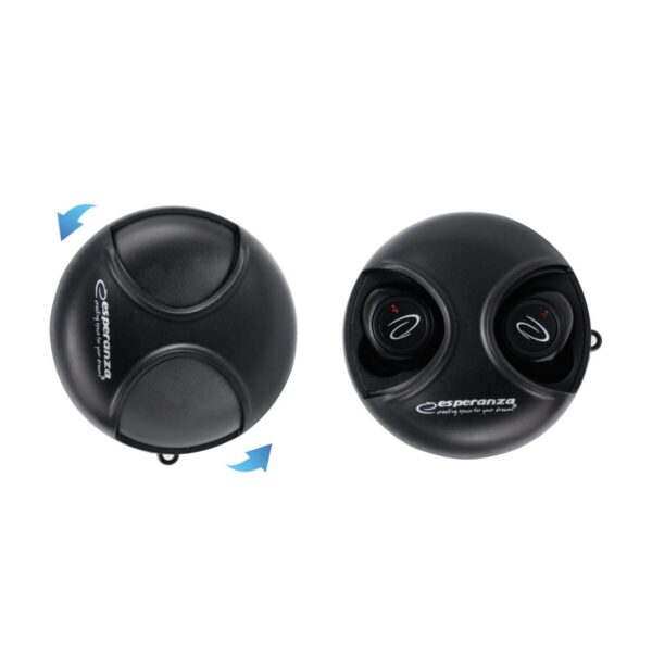 Słuchawki douszne Bluetooth Esperanza EH228K Czarny - obrazek 5