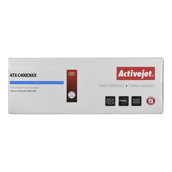 Toner Activejet ATX-C400CNXX                    Turkusowy - obrazek 2