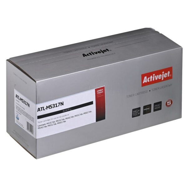 Toner Kompatybilny Activejet Lexmark 51B2000 Czarny - obrazek 2