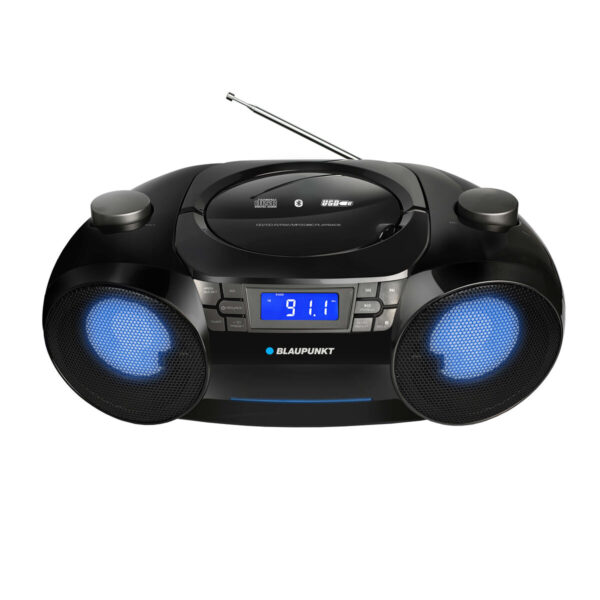 Radio Blaupunkt BB31LED Niebieski Czarny Szary Czarny/Szary