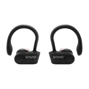 Słuchawki douszne Bluetooth Savio TWS-03 Czarny Grafit