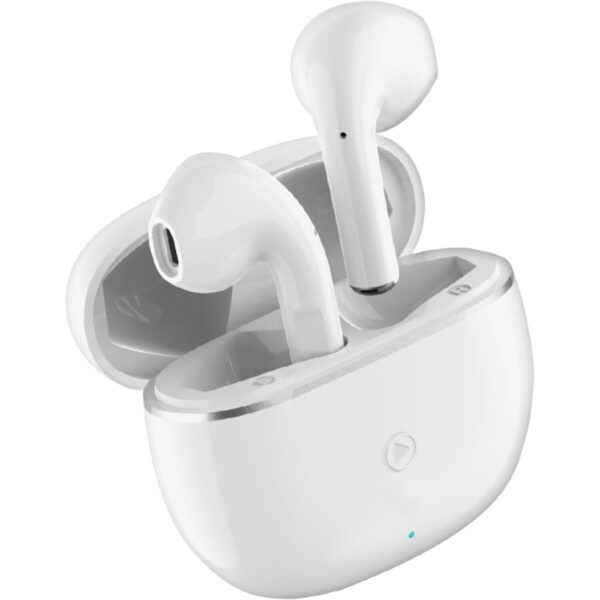 Słuchawki douszne Bluetooth Big Ben Interactive FPYTWSBOUTON Biały - obrazek 2