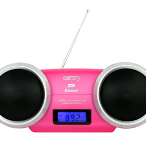 CR 1139 pink Radio z Bluetooth / USB