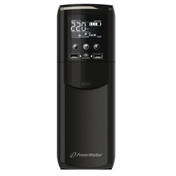 Zasilacz awaryjny UPS Interaktywny Power Walker VI 800 CSW FR 480 W - obrazek 2